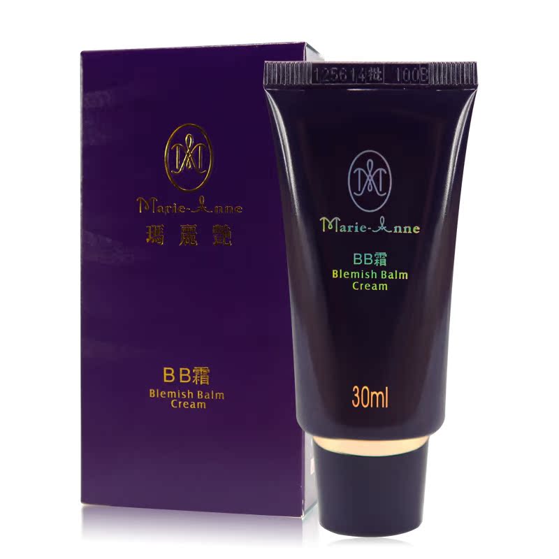 完美玛丽艳 BB霜30ml遮瑕保湿隔离裸妆妆前粉底控油 护肤正品