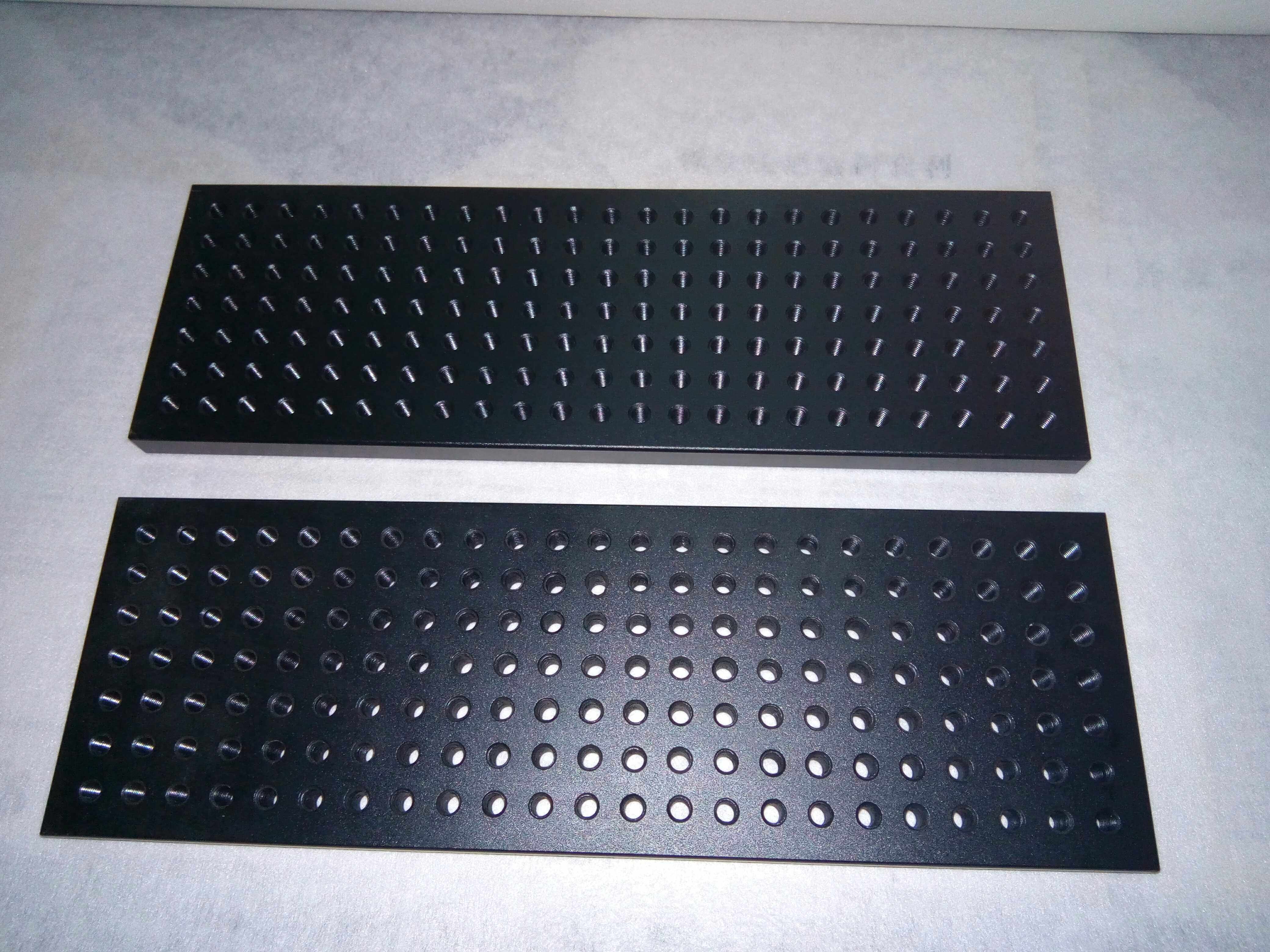 Optical tablet manufacturers customize 100*300 double density optical tablet spot M6 threaded optical breadboard