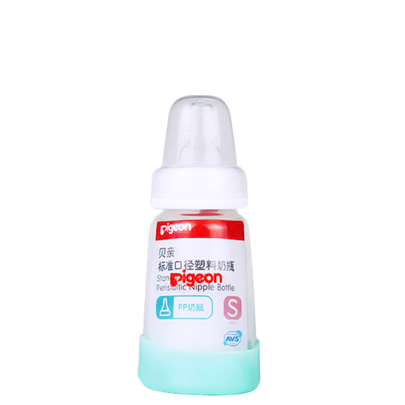 贝亲正品新生儿母乳实感标准口径塑料PP奶瓶120-240ml AA82/83/84