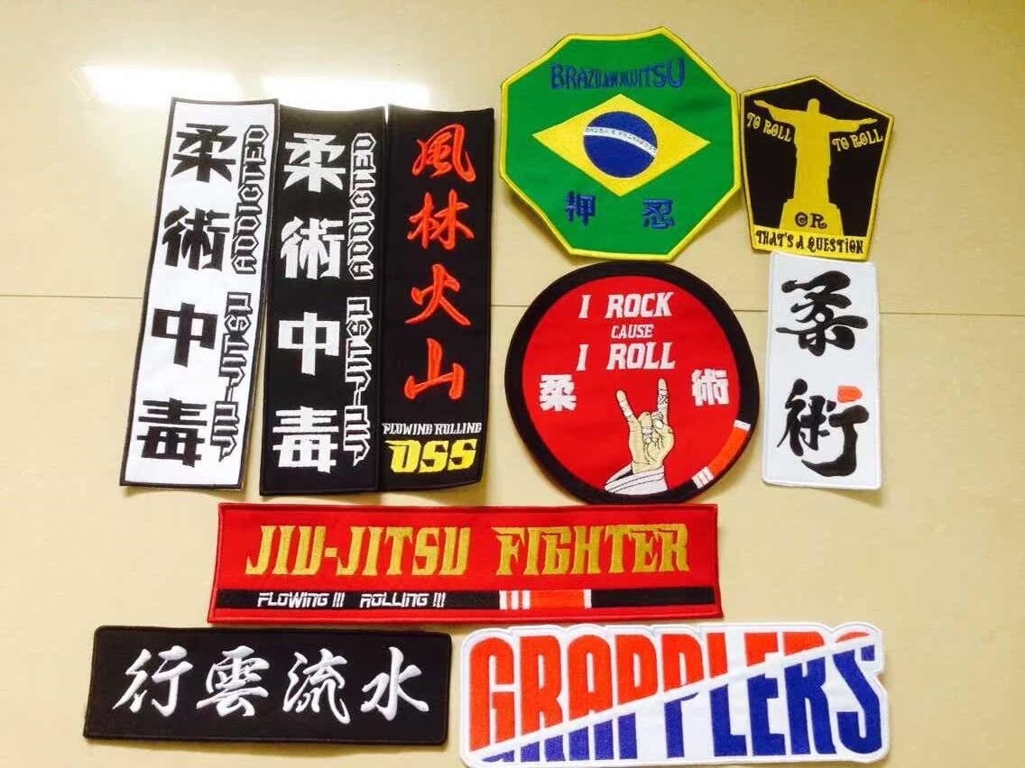 Brazilian Jiu-Jitsu cloth patch patch cloth logo custom link single buy separate shot