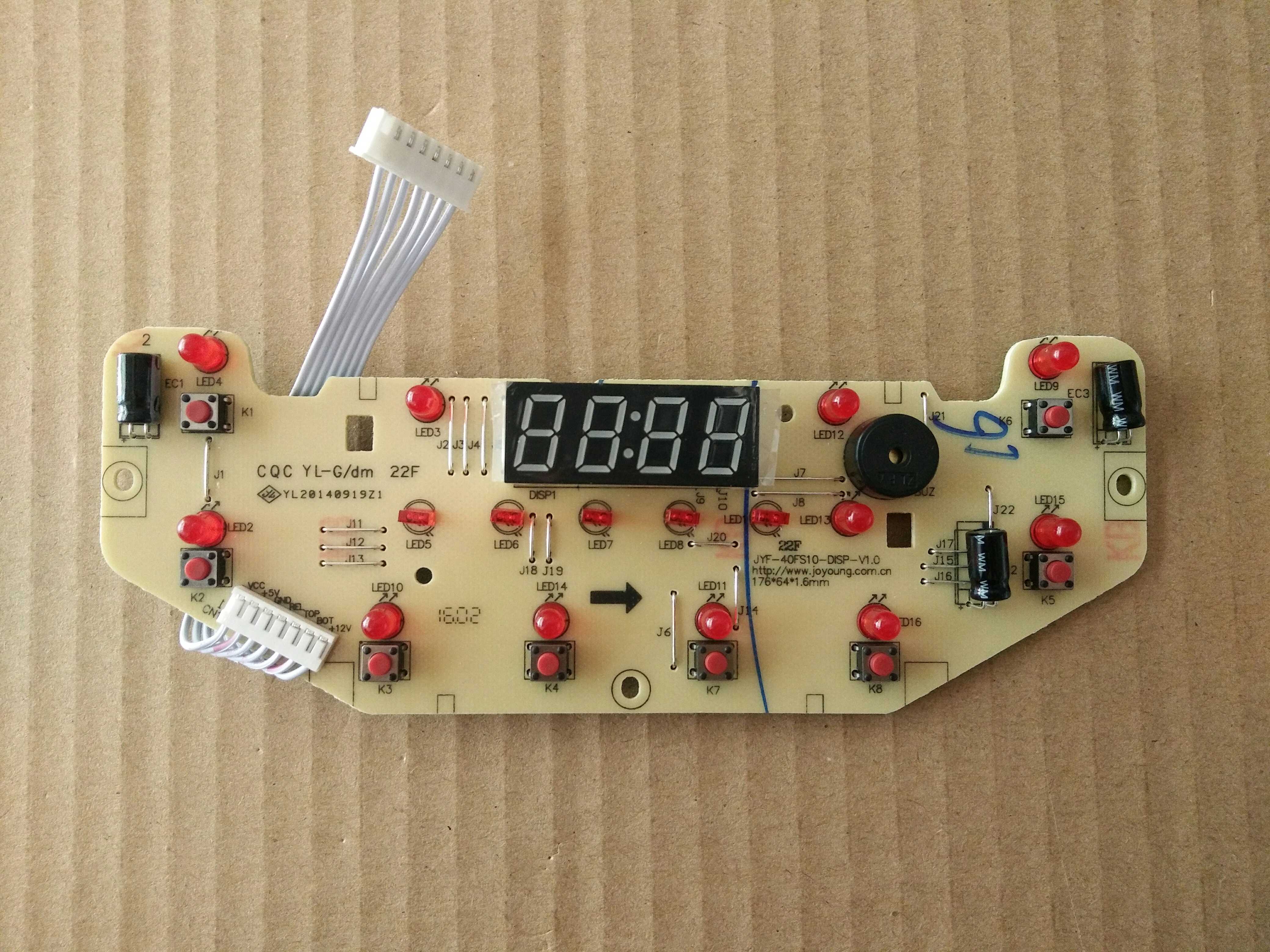 Original Jiuyang Rice Cooker accessories display panel JYF-40FS10 40FS18 50FS10 keystroke control panel