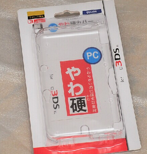 Old old 3dsll crystal protective shell 3dsxl XL hard shell boss three protective cover clear water cover protective shell