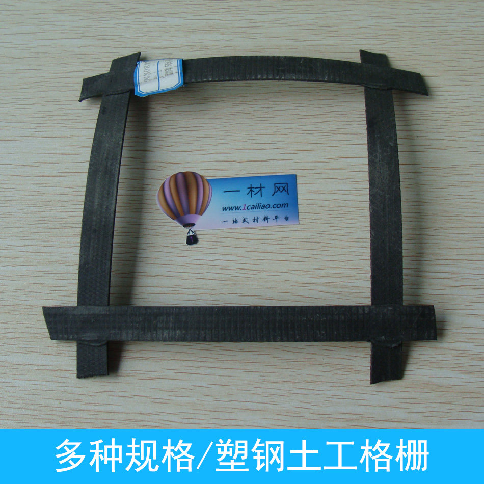 Manufacturer straight for geotechnical steel plastic grid glass fiber plastic grid steel wire plus rib side slope roadbed storyland