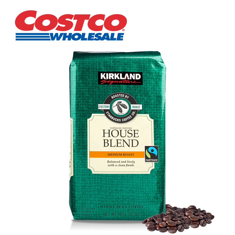 Kirkland Signature科克兰 精選咖啡豆 907g Costco直营