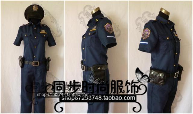 Free! Men's Swimming Club Season 2 Matsuoka Rin/Yamazaki Shizuke Police Uniform Cosplay Freshly Made