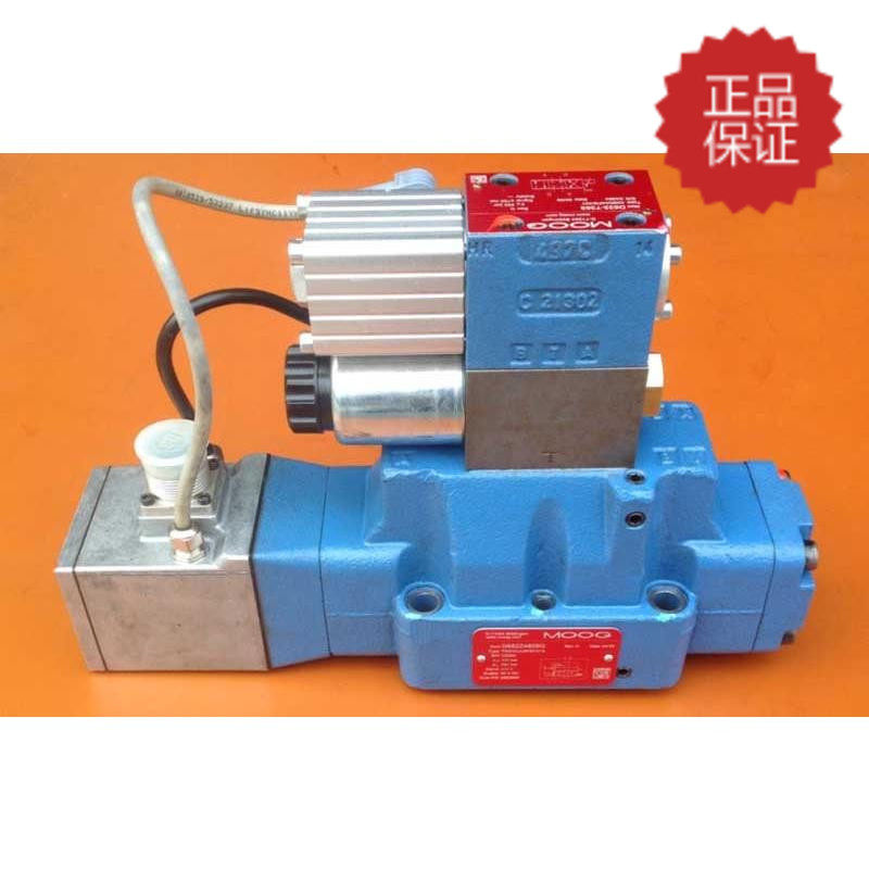 Moog Moog D682Z4809G secondary servo valve positive and negative 0 - 10v control injection molding machine