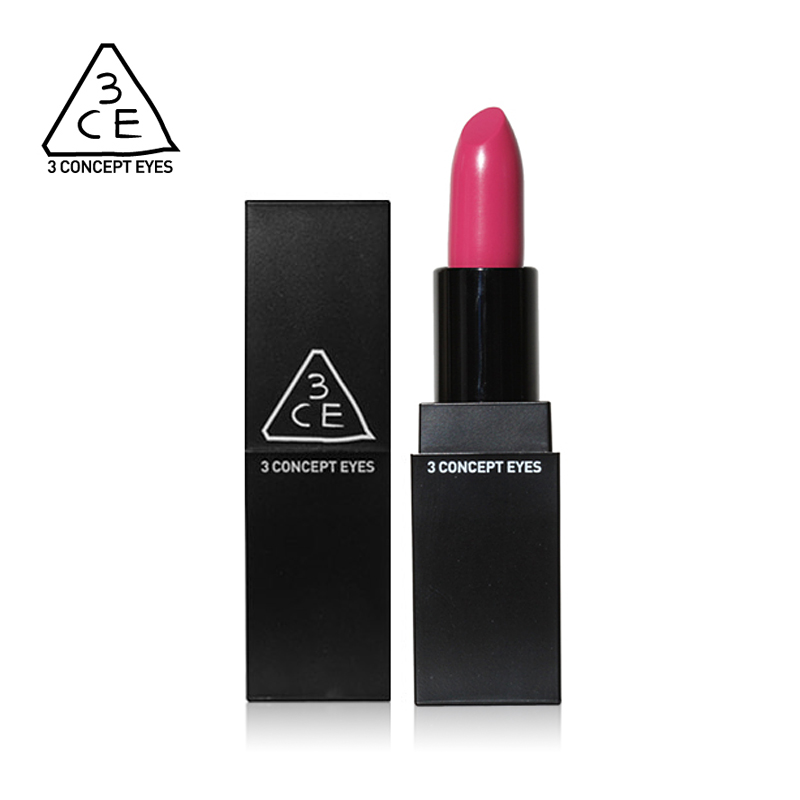 STYLENANDA官方 3CE LIP COLOR-#601靓丽玫红色口红唇膏3