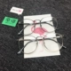 Ulzzang hộp lớn Fan Zhiiao Zhang Dazhao với khung nữ retro văn học kim loại vuông kính Hàn Quốc kính chrome hearts Kính khung