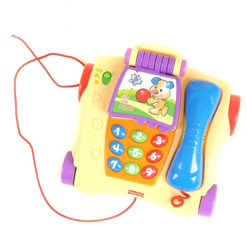 当当网百货 Fisher Price 费雪 音乐学习电话 双语版 P8015