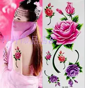 Nữ Hình xăm không thấm nước Sticker Photo Studio Shot Painted Body Arm Flower Korea Sticker