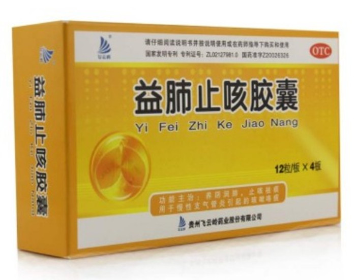 飞云岭 益肺止咳胶囊48粒 祛痰止咳 209826