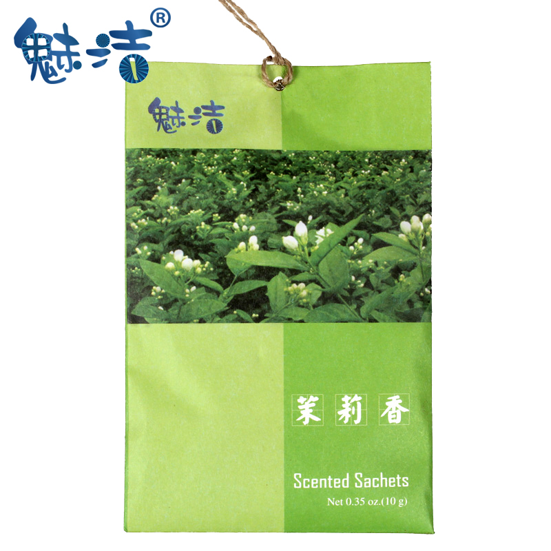 【天猫超市】魅洁 纸袋干花小香包卧室衣柜香包车载香囊 茉莉味