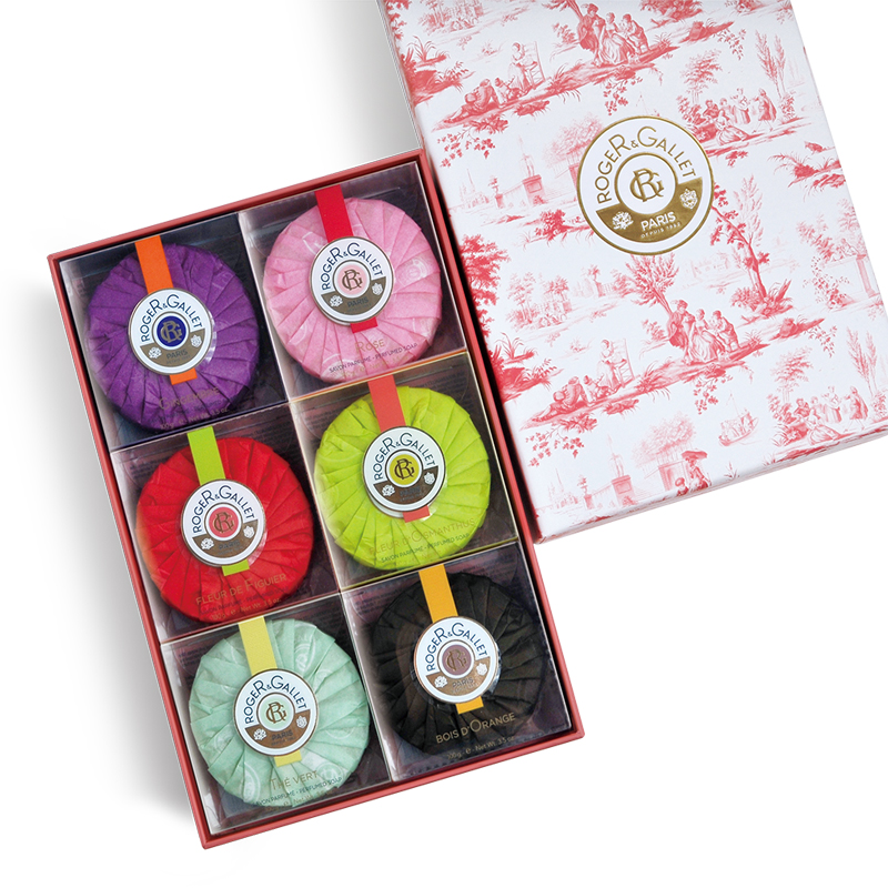 ROGER＆GALLET/香邂格蕾马卡龙香水皂洁面皂手工皂6块装11