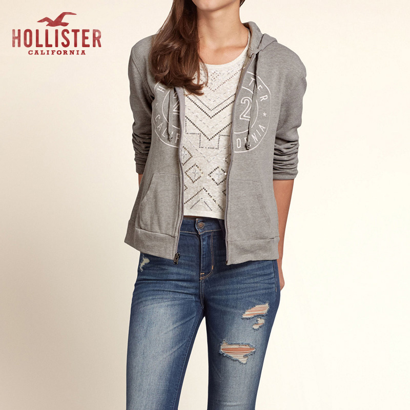 Hollister Los Trancos 帽衫卫衣 女 82536