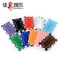 Hình chữ nhật không có mệnh giá ABS bọ cạp hoa baccarat Texas Holdem Black Jack mạt chược poker đặt mảnh sắt - Các lớp học Mạt chược / Cờ vua / giáo dục bộ cờ vua bằng pha lê