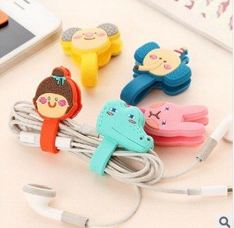 Korea cute tie - line belt to collect headphones data wire binding wire wiring wire wiring wire wiring strap