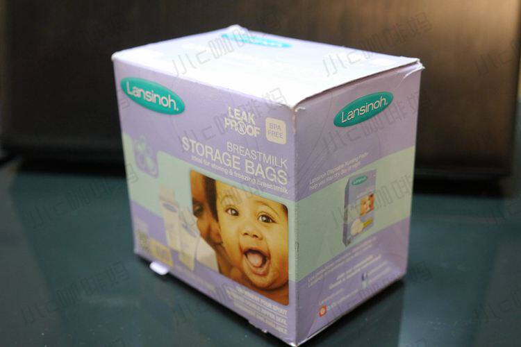 C mother back milk self-use meiya fresh-keeping bag 100 pieces Lansinoh 180ml breast milk storage bag milk storage bag