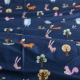 Khuya tấm đáy trống Critters rừng phim hoạt hình màu bông twill áp dụng gối tùy chỉnh dorm giường - Khăn trải giường ga trải giường mùa hè Khăn trải giường