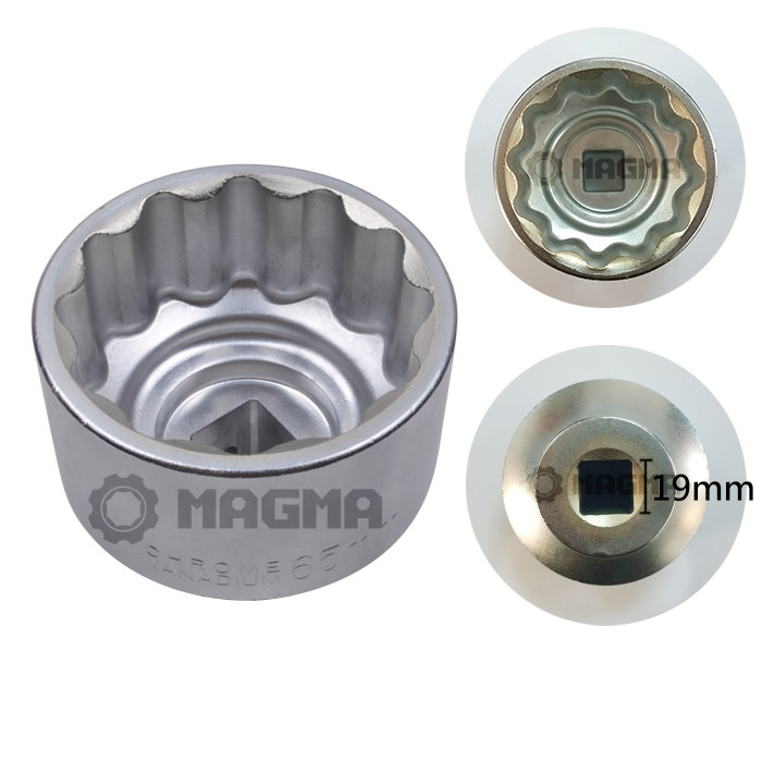 12 angle sleeve heavy-duty sleeve car tire wrench large sleeve head car repair tool sleeve 556065mm