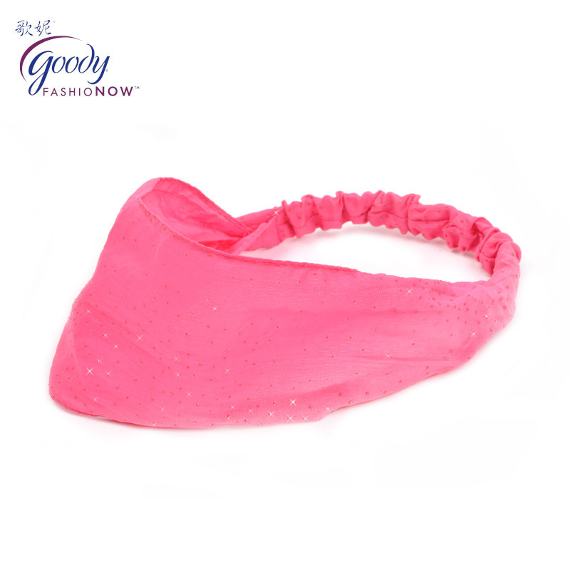 Goody/歌妮进口美国 宽发带 零压力绸布 头巾防风压发巾 时尚头带