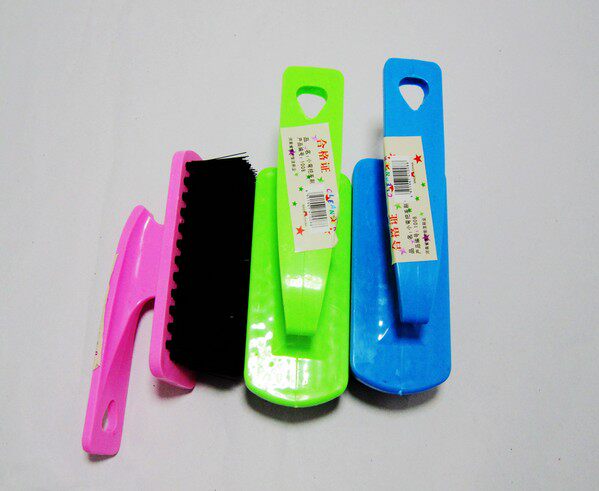 Laundry shoe brush Short handle brush Black soft hair brush wholesale plastic shoe brush Soft hair shoe brush 19