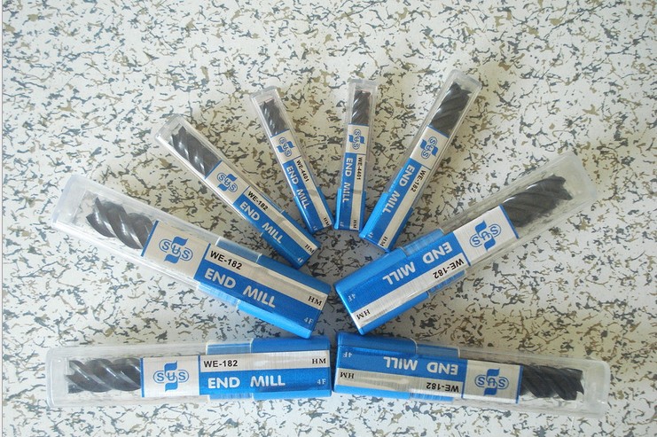 Taiwan Su's WE-4202 Erblade Tungsten Steel Extremely Fine Particulate Carbonated Coating Milling Cutter 2 3 4 4 5 5 5 5 5