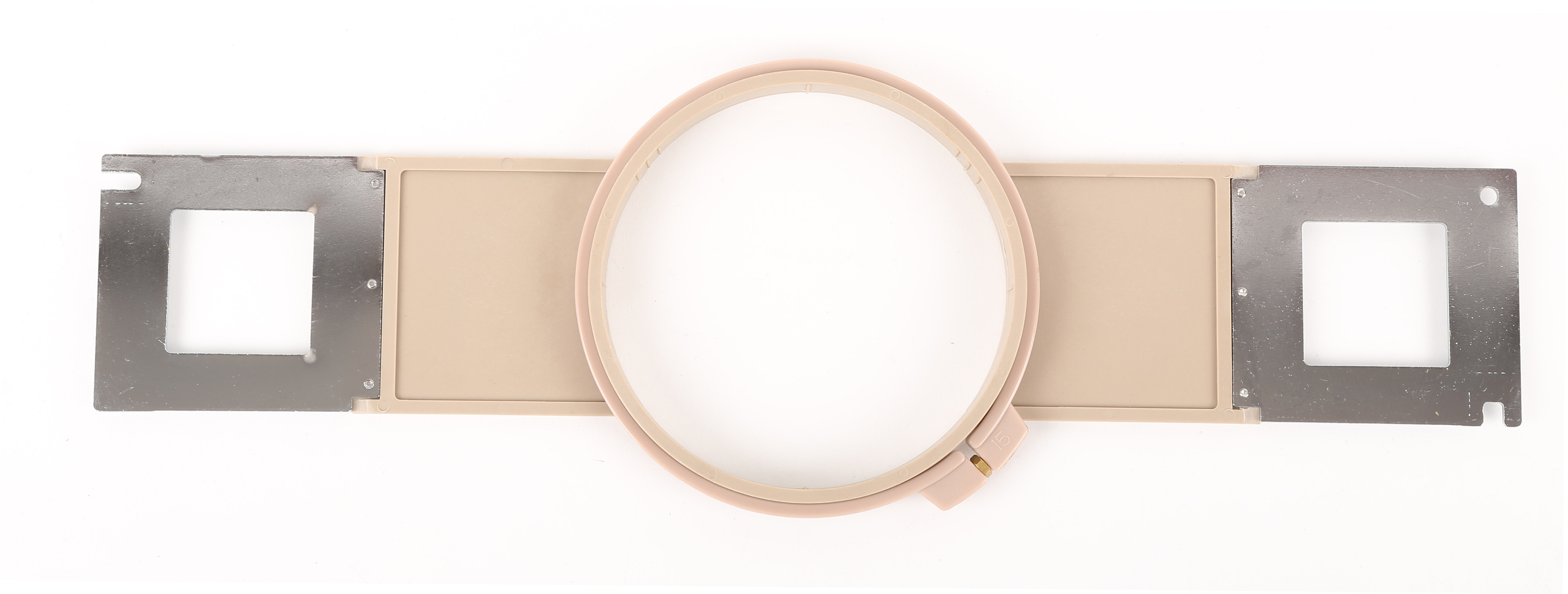 Industrial computer embroidery machine Embroidery frame embroidery stretch Sun Star SWF machine suitable for round embroidery stretch 15cm