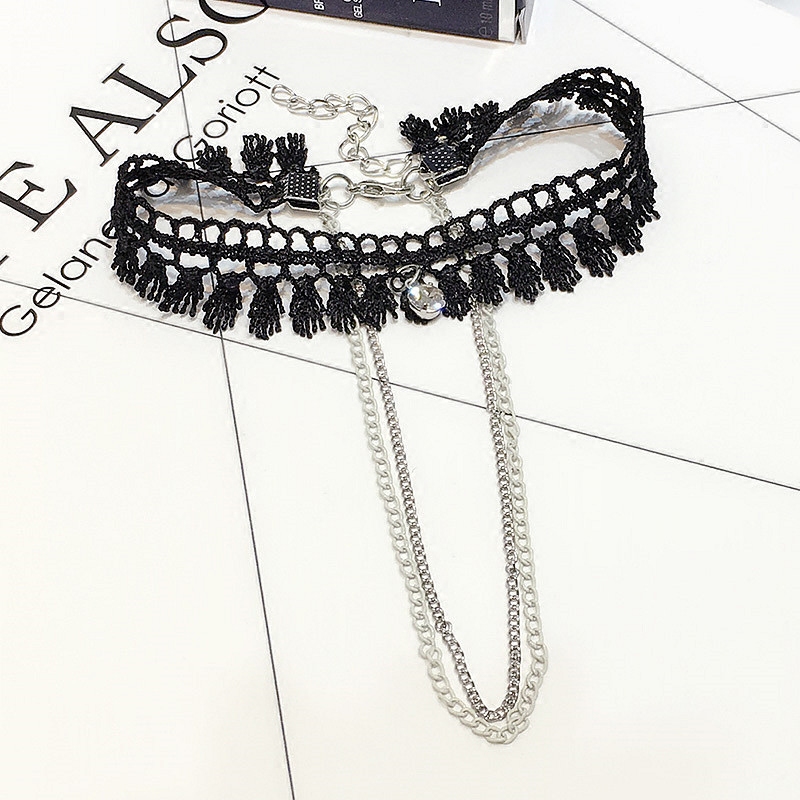 Bracelet de cheville Femme OTHER   en Dentelle - Ref 3105039 Image 3