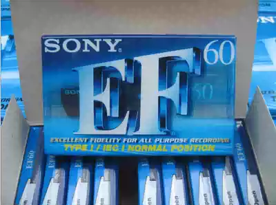  SONY Sony audio tape Blank audio tape Audio tape EF 60-minute learning machine repeater must-have