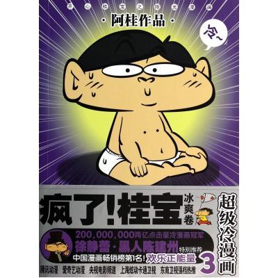 疯了桂宝(3冰爽卷超级冷漫画) 阿桂 正版书籍 艺术