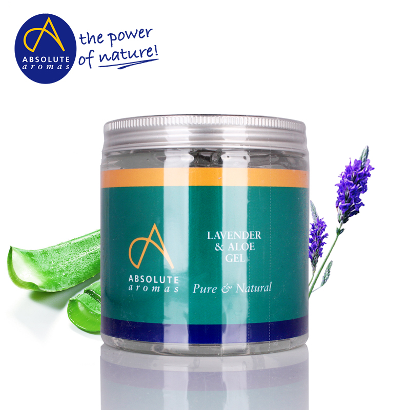 Absolute Aromas英国香缇 薰衣草芦荟胶250ml/500ml芦荟面膜
