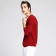 Pipi chó mới quần áo nam cổ tròn áo len cashmere tinh khiết màu rắn dày áo len xoắn - Kéo qua