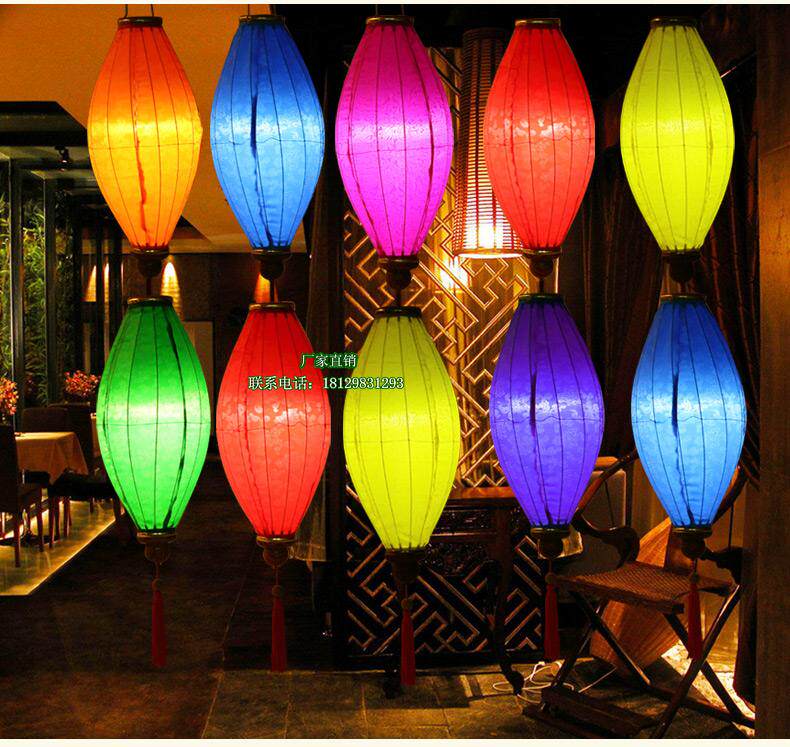New Year Chinese New Year Lantern Olive Lantern Diamond Lantern Mall Hotel Vietnam Lantern Outdoor Lantern Wedding Set