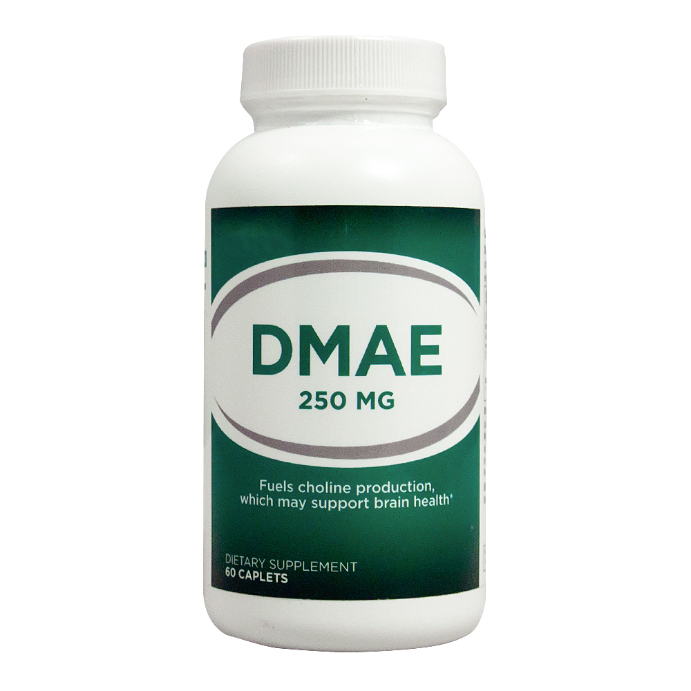 美国直邮 GNC健安喜 DMAE补脑素 250mg 60片补充大脑营养