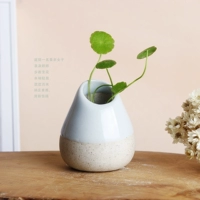 Jingdezhen trà đá gốm hoa bình hoa màu xanh hoa cắm hoa Nhật chai nước khuyến mãi - Vase / Bồn hoa & Kệ chậu hoa ban công