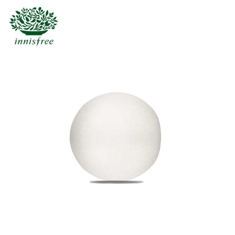 innisfree/悦诗风吟乐活自然魔芋洁肤海绵球  洗脸扑挤挤起泡球