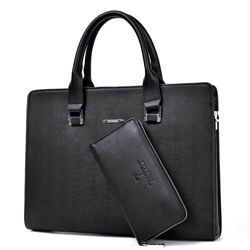 Delivery Handbag Business Boutique Men's Bag Stereotyped Men Handbag Bag Crosswalk Briefcase Man Style Leather Bag Computer Bag