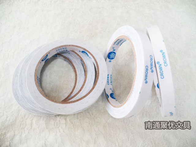 Crown double - sided tape ultra - adhesive ultra - strong width 1 7cm length 15 5 m 12 roll bag