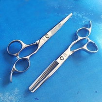 Hairdressing Scissors Hairdresshop Special Flat Cut Teeth Cut Hair Salon Professional Scissors Hairdressing Tool