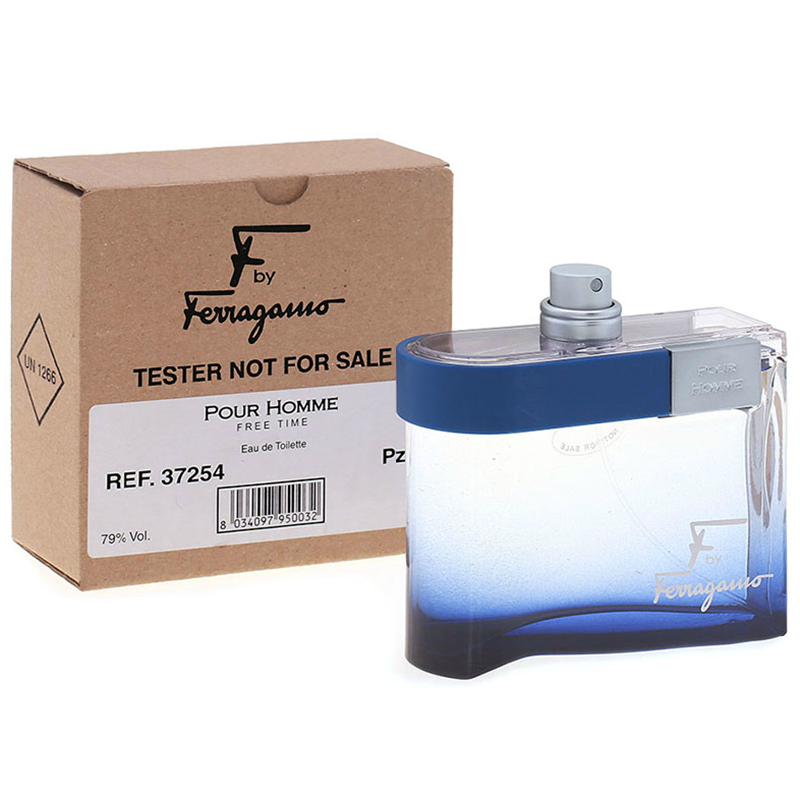FERRAGAMO菲拉格慕Free Time非凡之旅男士香水100ml简装无盖