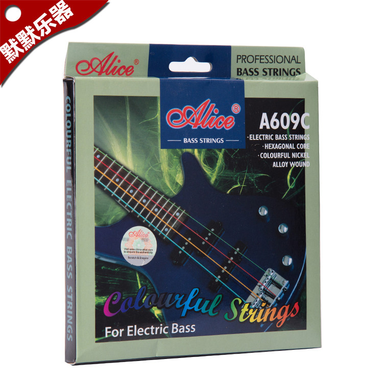 Alice A609C Color Electric Bass Strings BASS Strings Bass Set Strings Bass Bass Bass Strings Bass Strings 