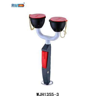 WJH1355-3 desktop mobile double eyewash, red head eyewash, laboratory eyewash