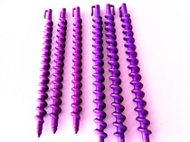 Screw bar size hollow solid curly hair core perm Rod spiral bar hairdressing products Cold hot bar tool