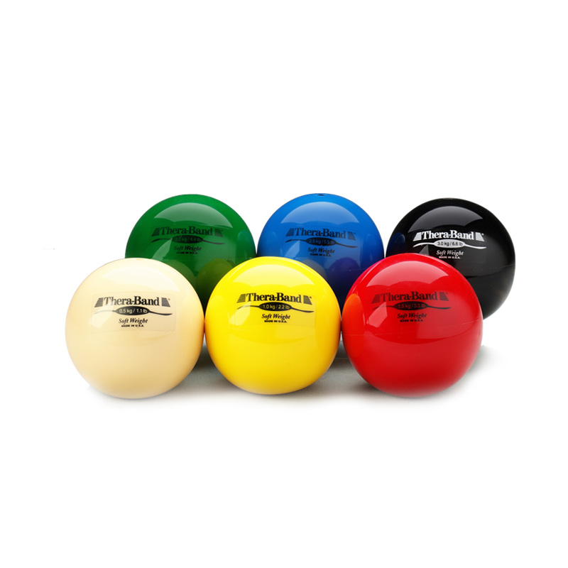 American Thera-Band soft gravity ball yoga gravity ball thickening rehabilitation shaping gymnastics dumbbells