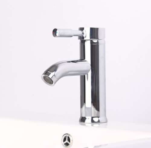 Surface basin tap hot and cold table basin washbasin glass basin tap hot and cold surface basin Single-hole delivery pipe