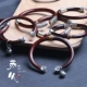 Su đến Tây Tạng Shannan tự nhiên spatholobus vòng đeo tay nữ hoang dã bằng gỗ vòng tay mây đôi sterling bạc phụ kiện mây ban đầu vòng dâu tằm Vòng đeo tay Cuff