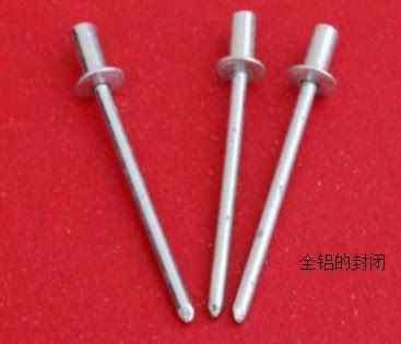 All aluminum closed round head blind rivets 4 8*12