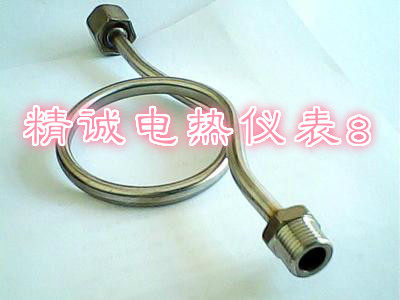 Installation engineering 304 stainless steel pressure buffer tube pressure gauge bend inner wire M20*1 5 outer wire 4 points