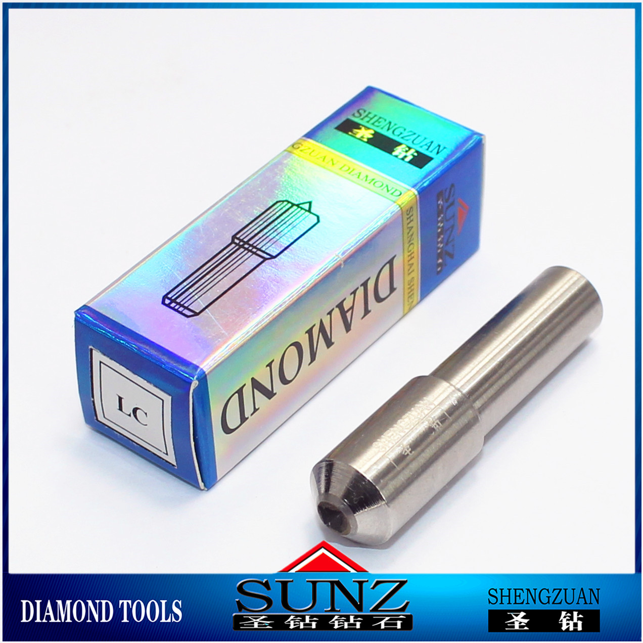 Holy drill LC thick grinding wheel diamond correction pen whole grinding wheel shaping knife small grinding wheel diamond repair