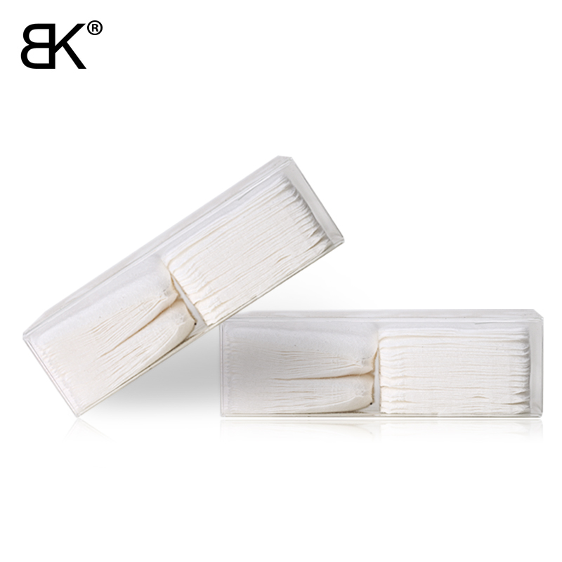 BK旗舰 美甲全棉专用洗甲棉 指甲油卸甲巾省水好用优质木棉120片